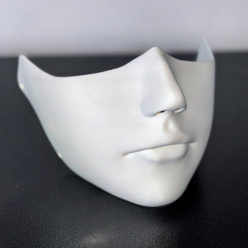 Fashion Hand Painted Half Face Mask Retro Antique Style Peking Opera Mask Cosplay Role Play Mask DIY Home Wall Decor Party Gift